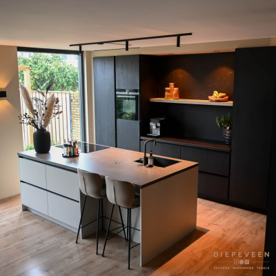 Stijlvolle woonkeuken