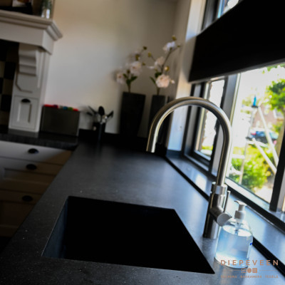 Landelijke hoekkeuken