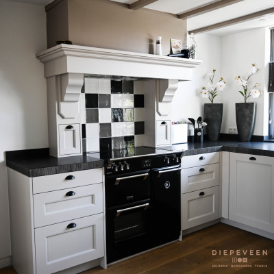 Landelijke hoekkeuken