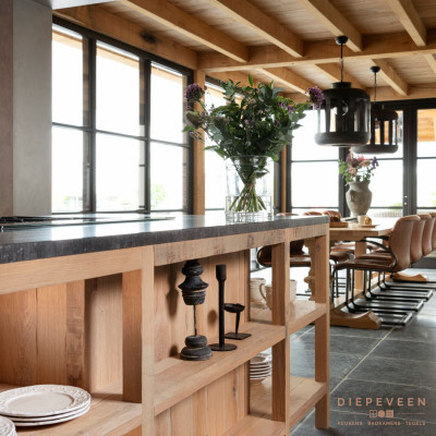 Landelijke woonkeuken