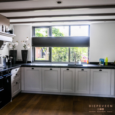 Landelijke hoekkeuken