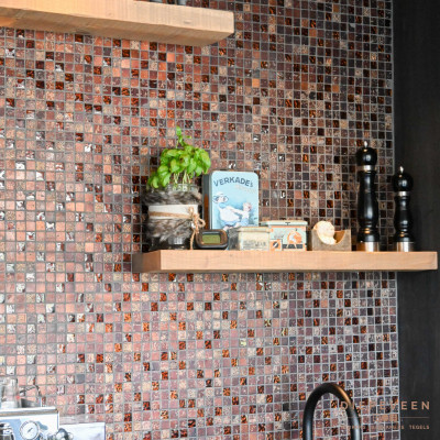 Unieke achterwand tegels