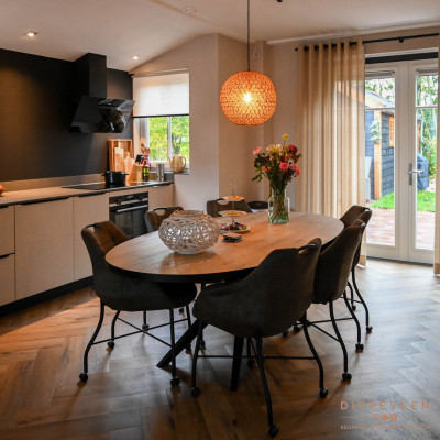 Stijlvolle woonkeuken