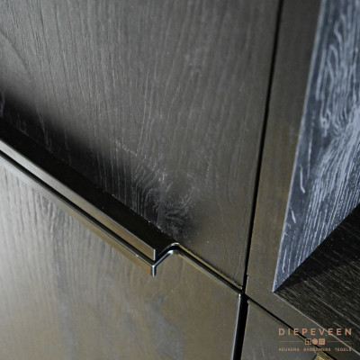 Zwarte moderne grepen