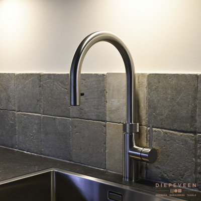 Quooker kraan met de opties koud en warm water