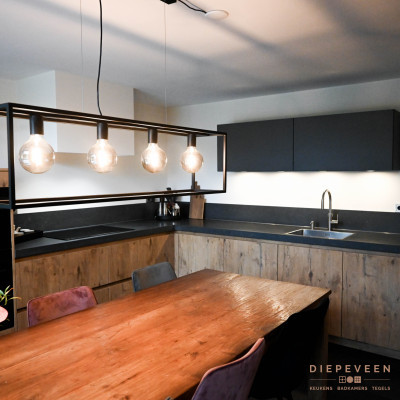 Landelijke moderne keuken