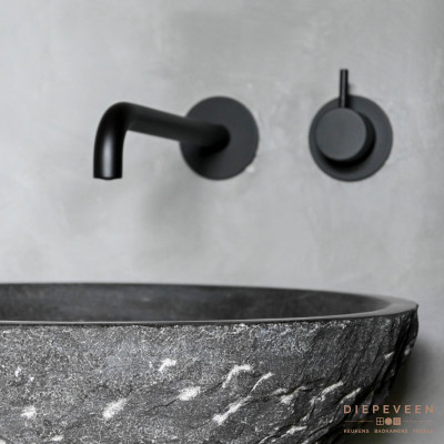 Landelijke badkamer met hout