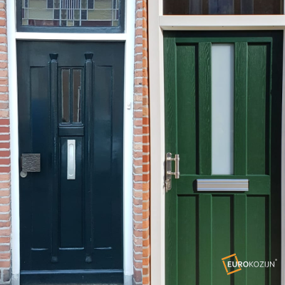 Van een houten naar een kunststof voordeur