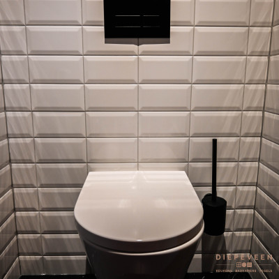 Moderne badkamer en toilet