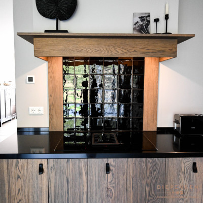 Landelijke keuken met hout