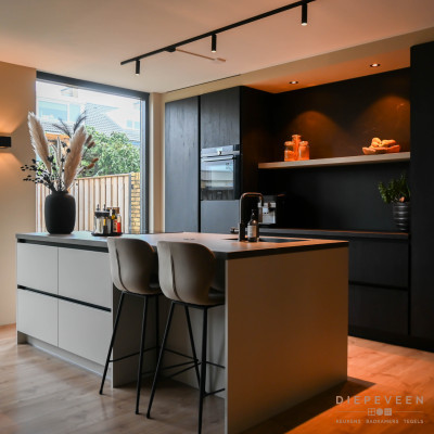 Stijlvolle woonkeuken