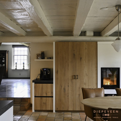 Landelijke keuken in moderne stijl