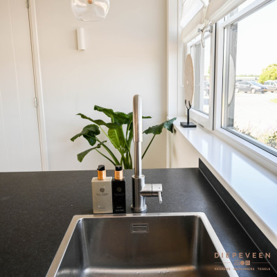 Landelijke keuken met eiland