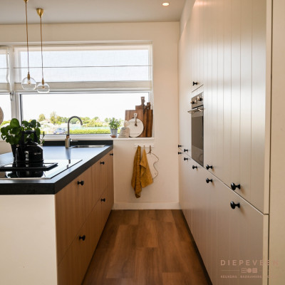 Landelijke keuken met eiland