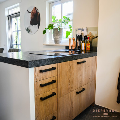 Hoekkeuken met eiland