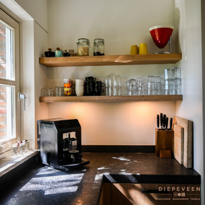 Hoekkeuken met eiland