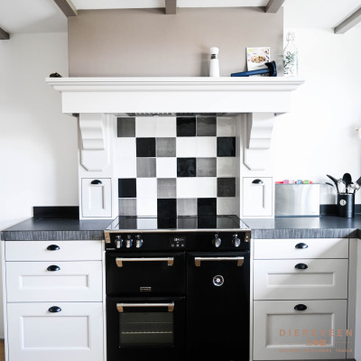 Landelijke hoekkeuken