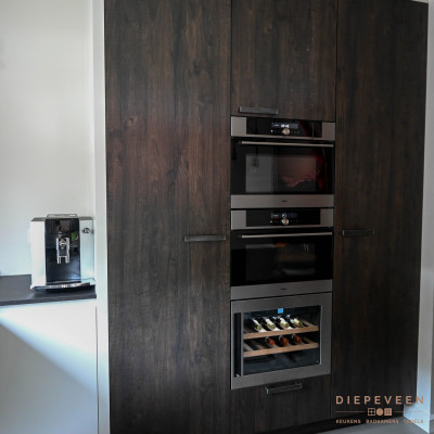 Moderne witte keuken