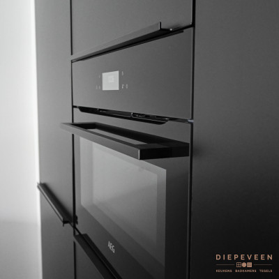 Moderne keuken met kookeiland