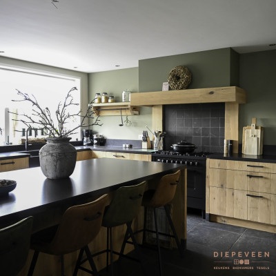 Landelijke woonkeuken