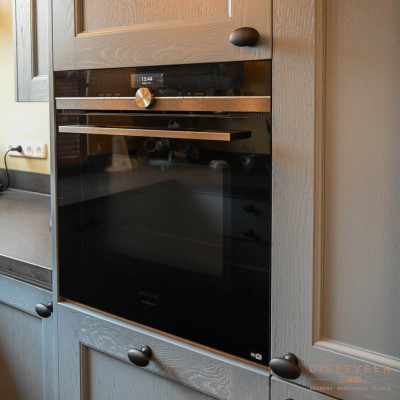 Landelijke keuken blauw