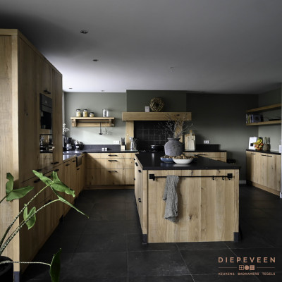 Landelijke woonkeuken