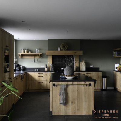 Landelijke woonkeuken