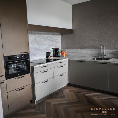 Moderne hoekkeuken