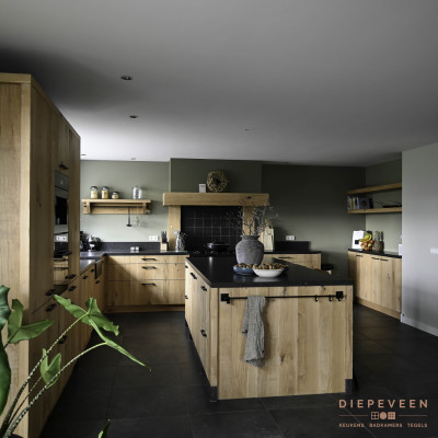 Landelijke woonkeuken