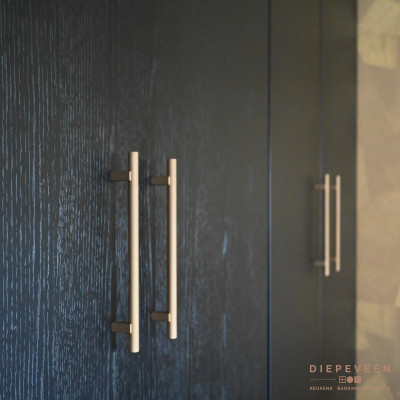 De grepen hebben een stijlvolle uitstraling