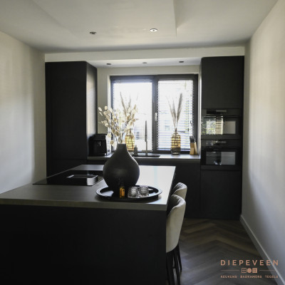 Warme moderne keuken