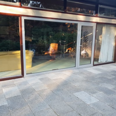 Aluminium kozijn en deur