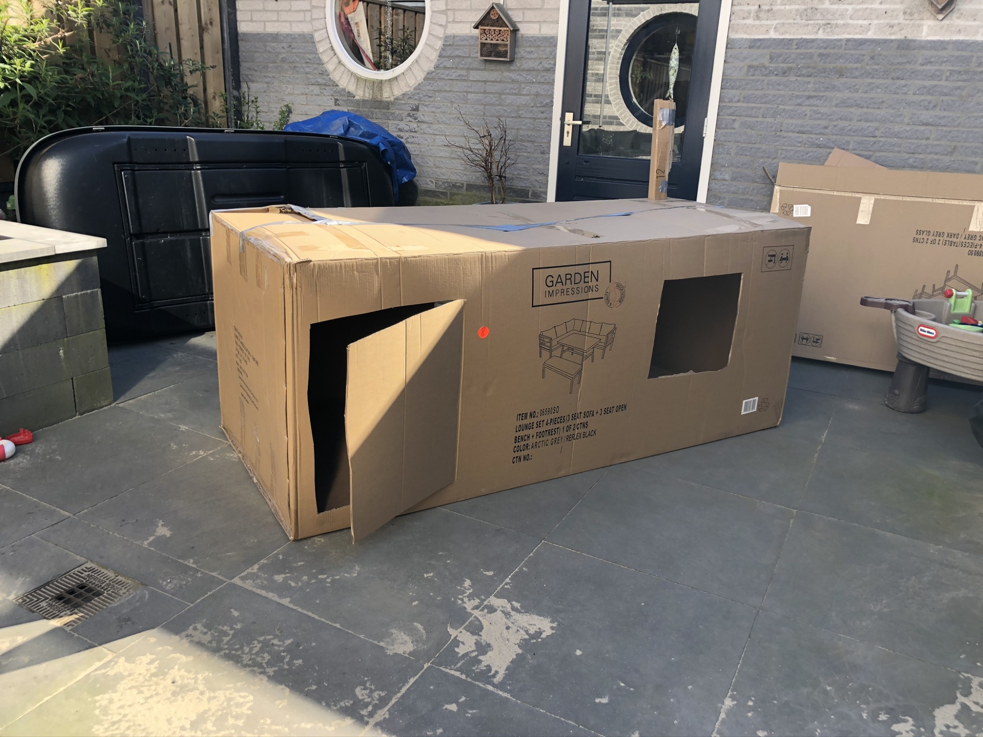 ... nieuw huis voor de kids -