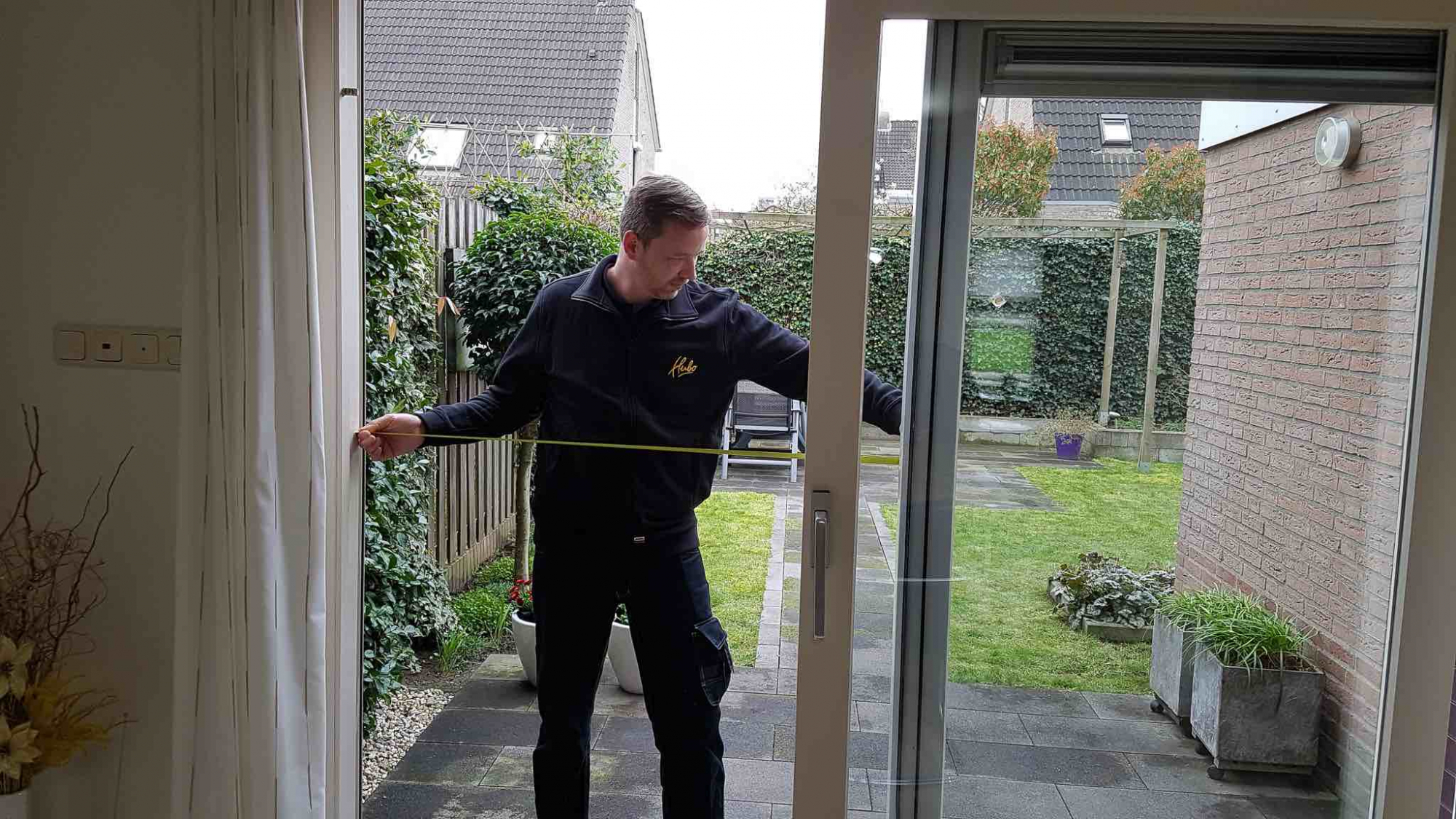 Horren monteren