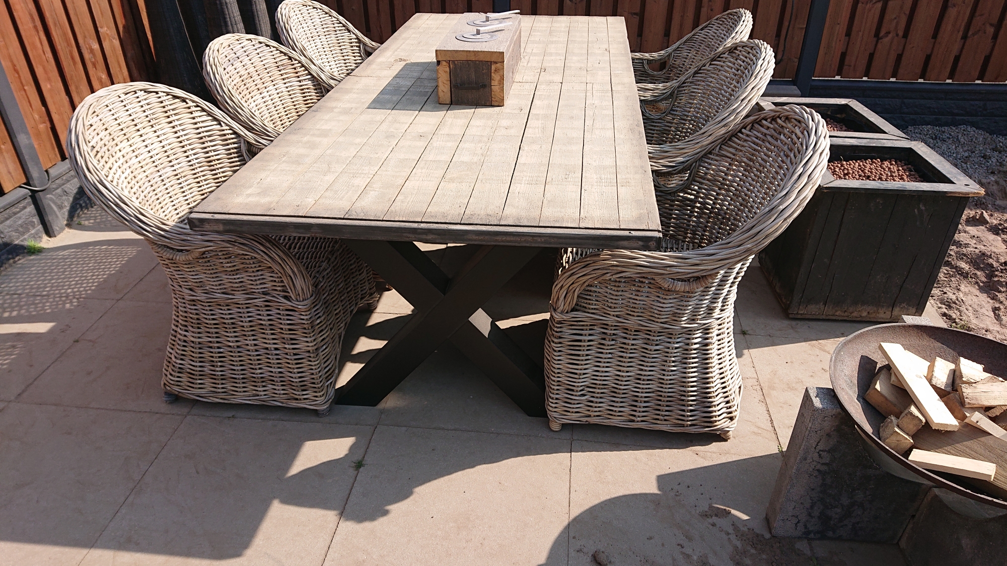 Super mooie en stevige stoelen