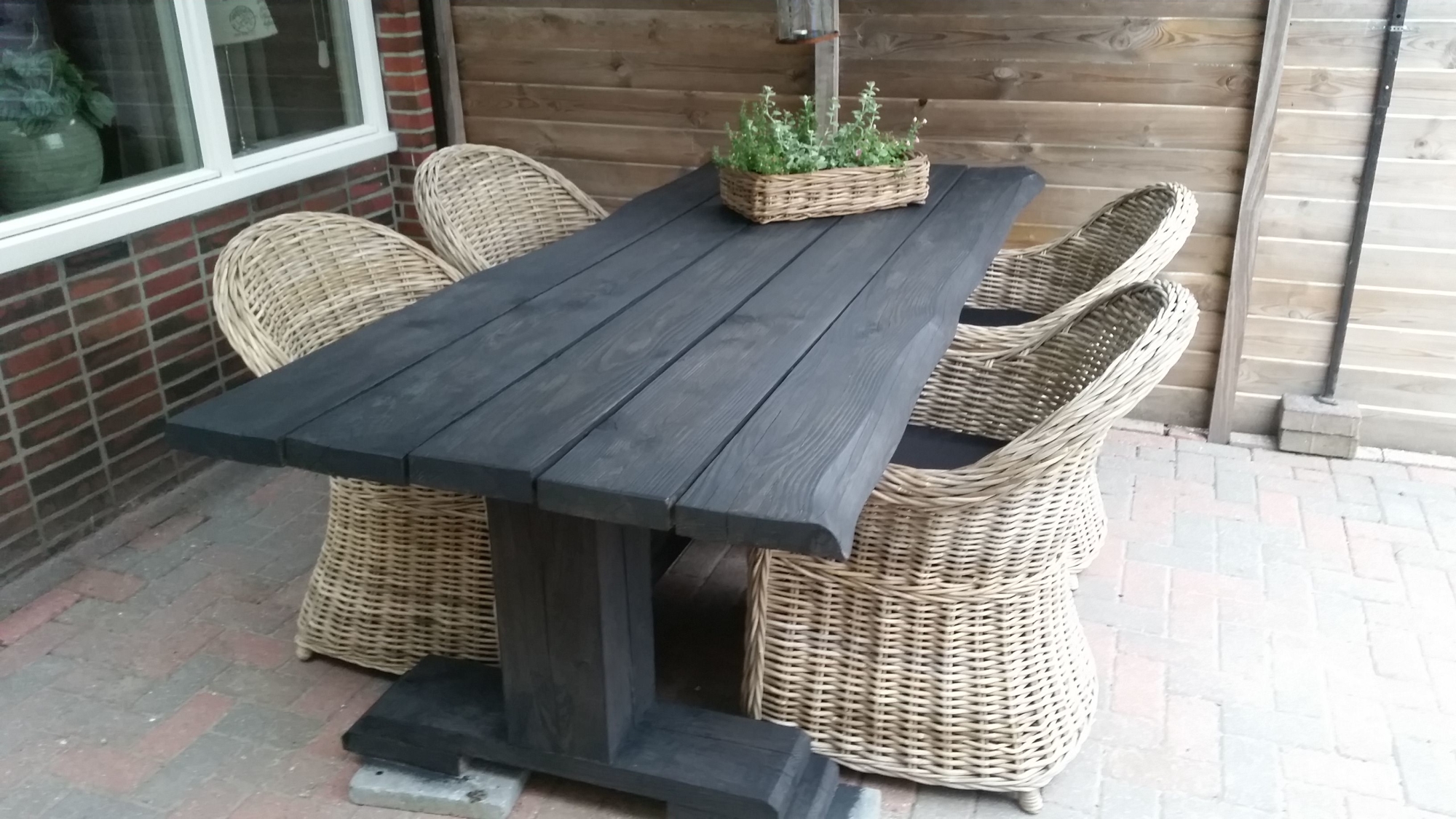 Prachtige stoelen met een goede zit.