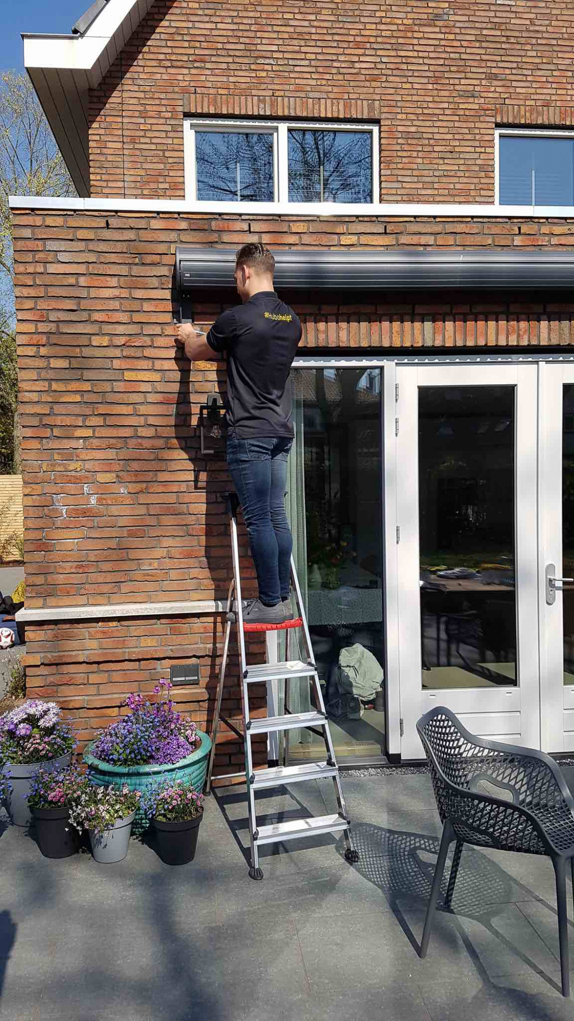 Buitenzonwering monteren