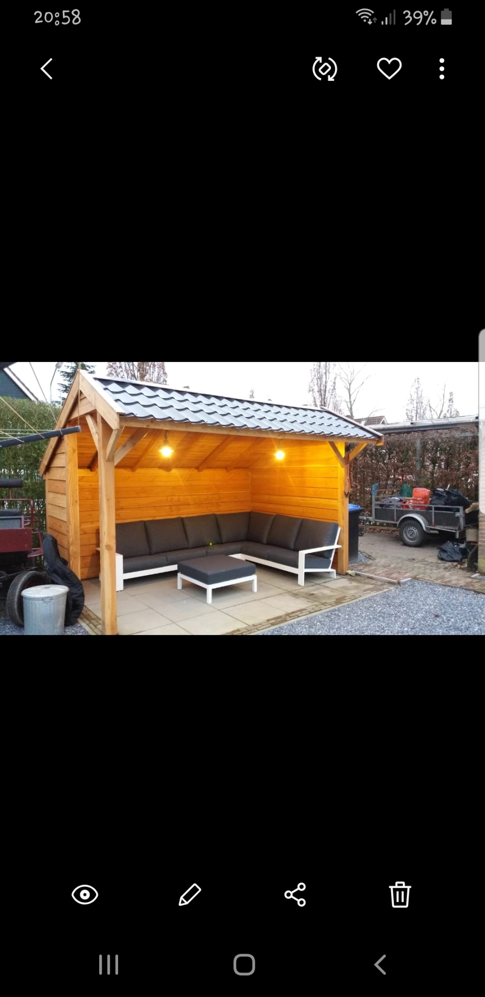 Onze mooie lekker zittende loungeset!