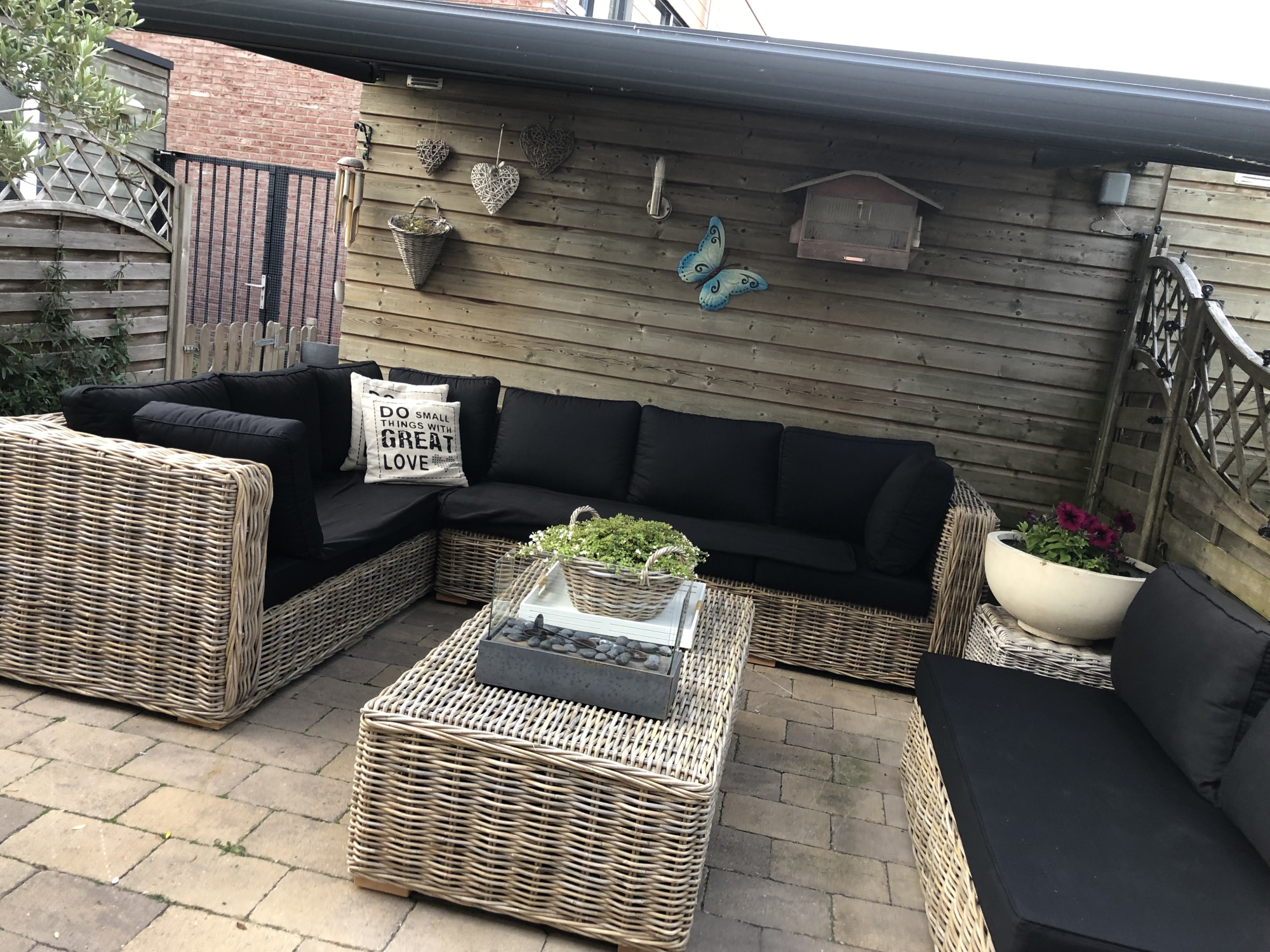 Weer een prachtig loungeset gekocht.