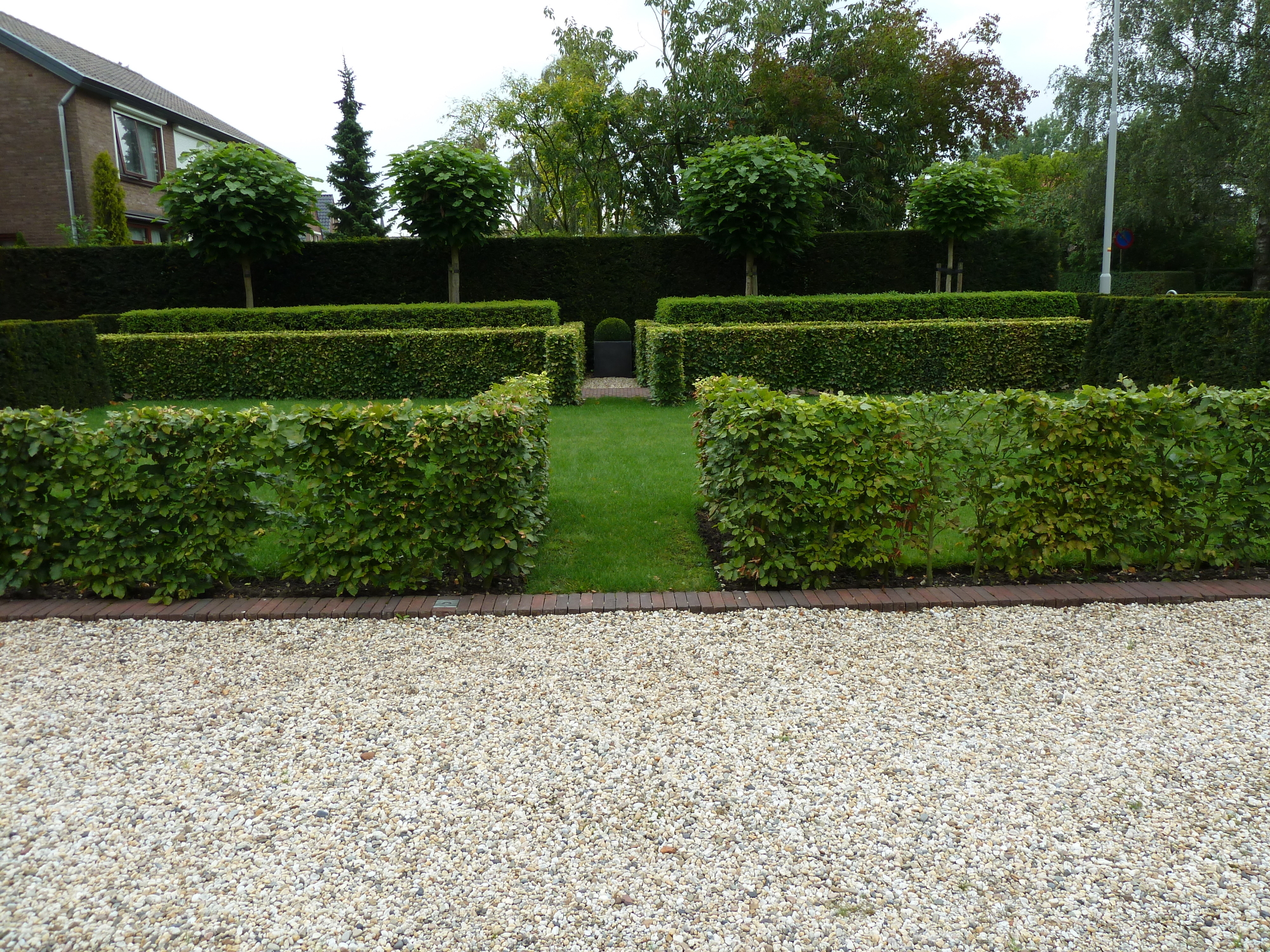Strakke tuin
