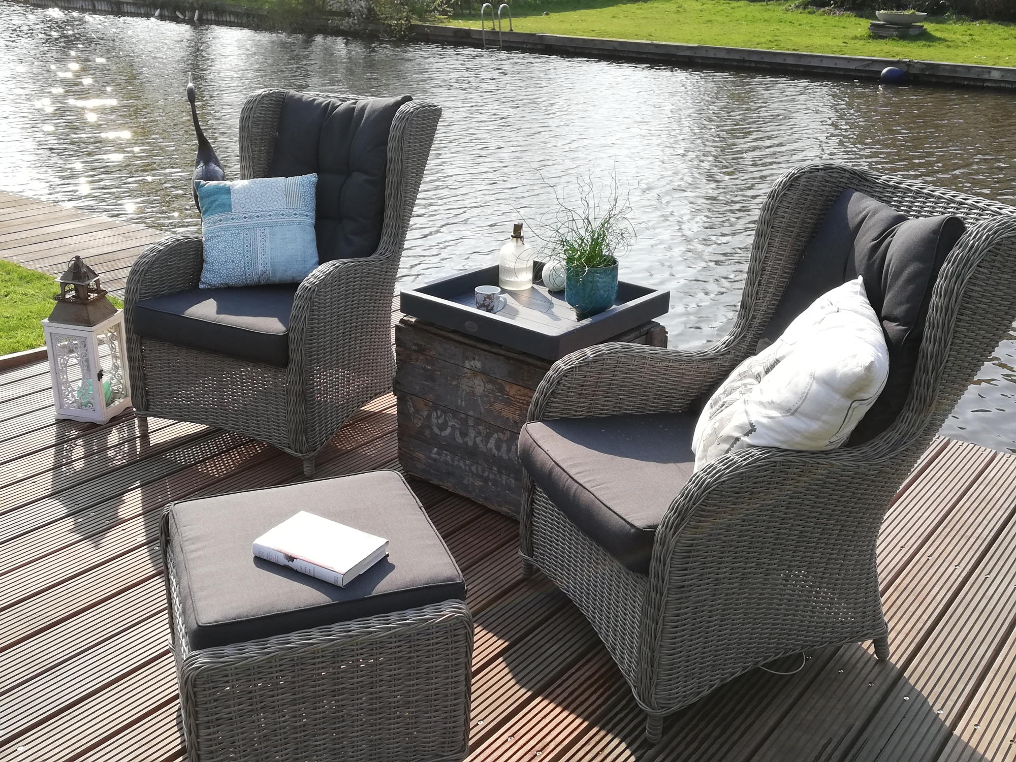 Zo geweldig genieten op deze set