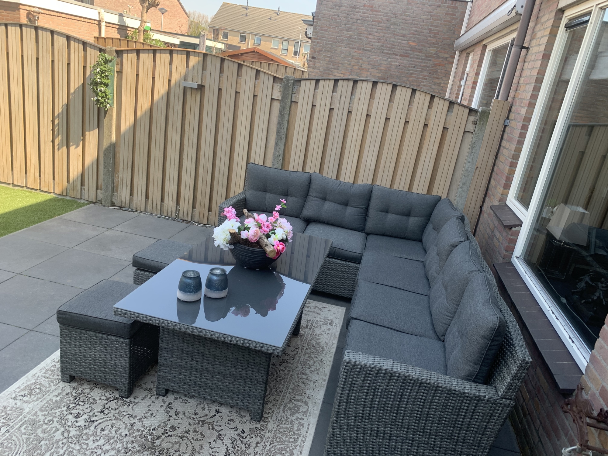 Met deze mooie Valencia dining hoek loungeset!