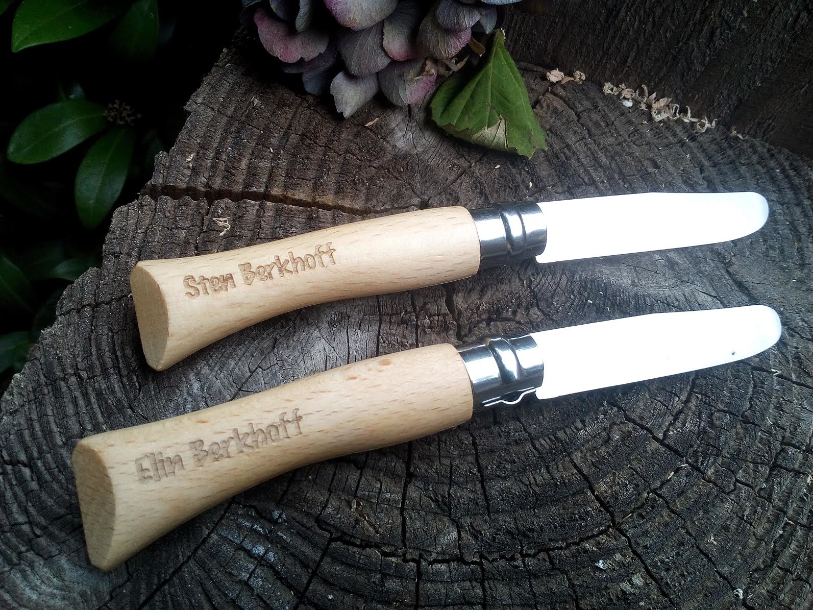 My first Opinel met naam