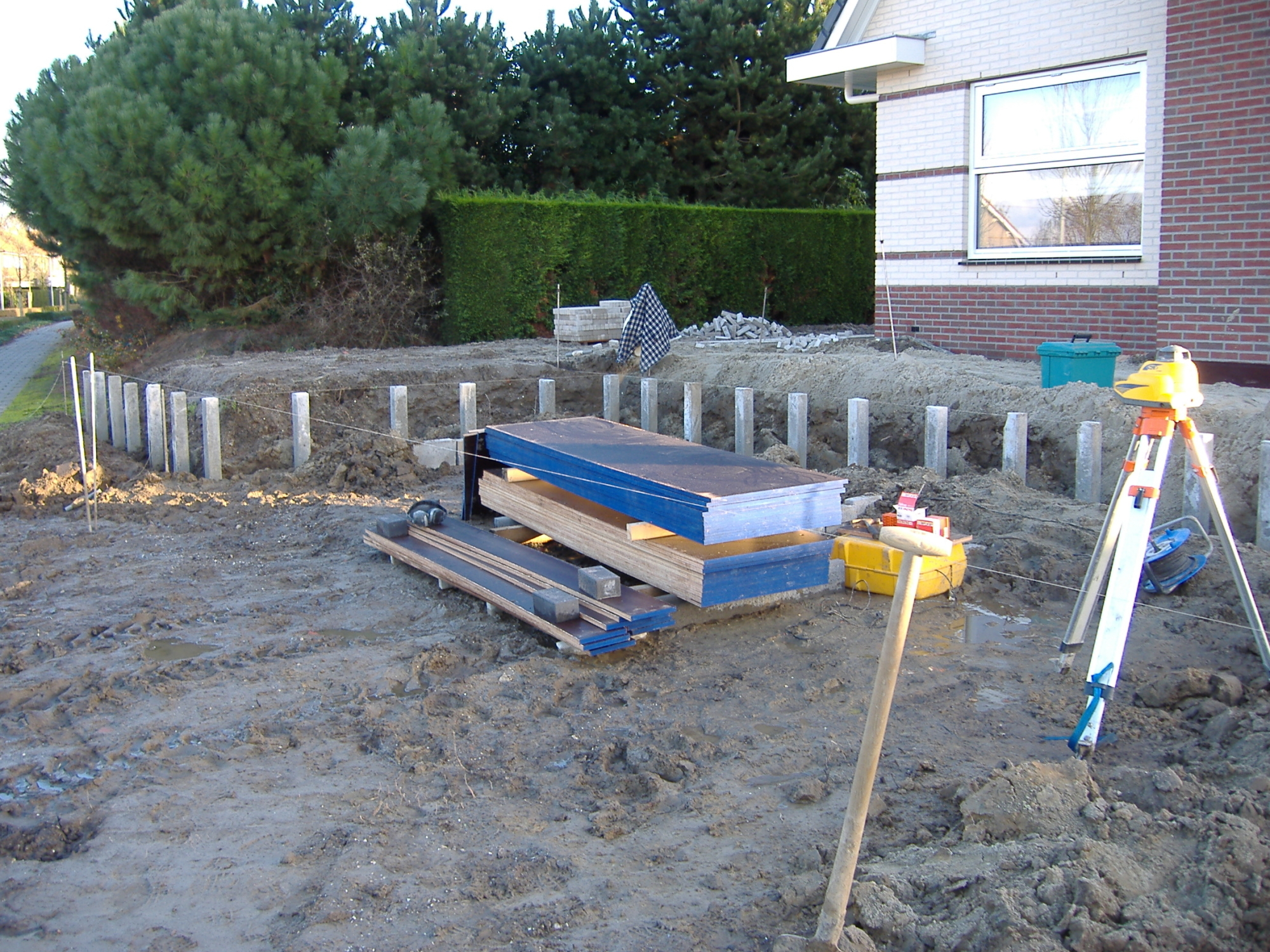 Aanleg tuin