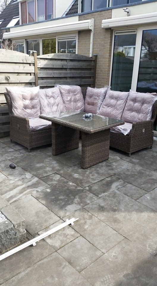 Loungeset bruin