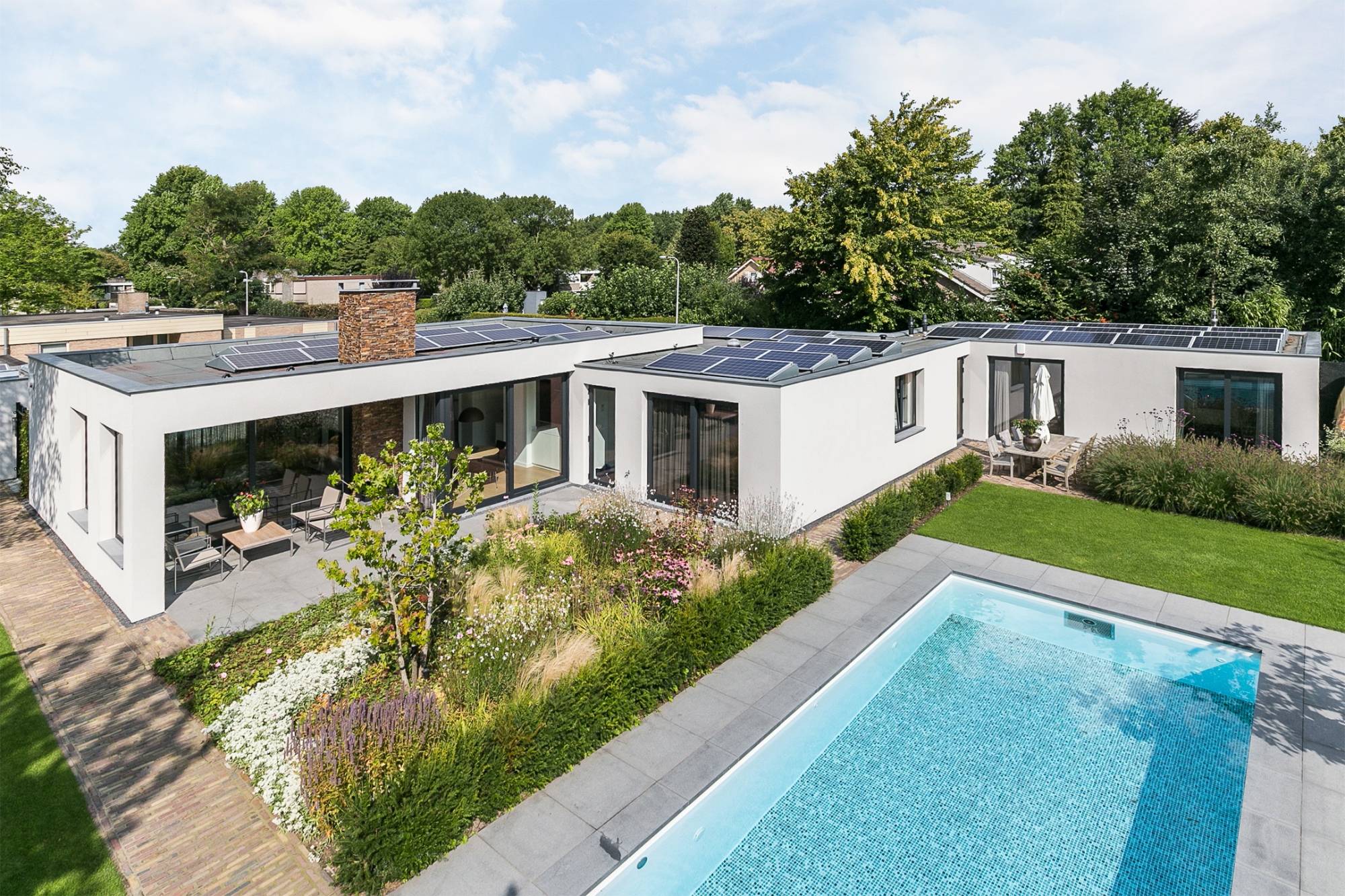 een tuin uit "het boekje"