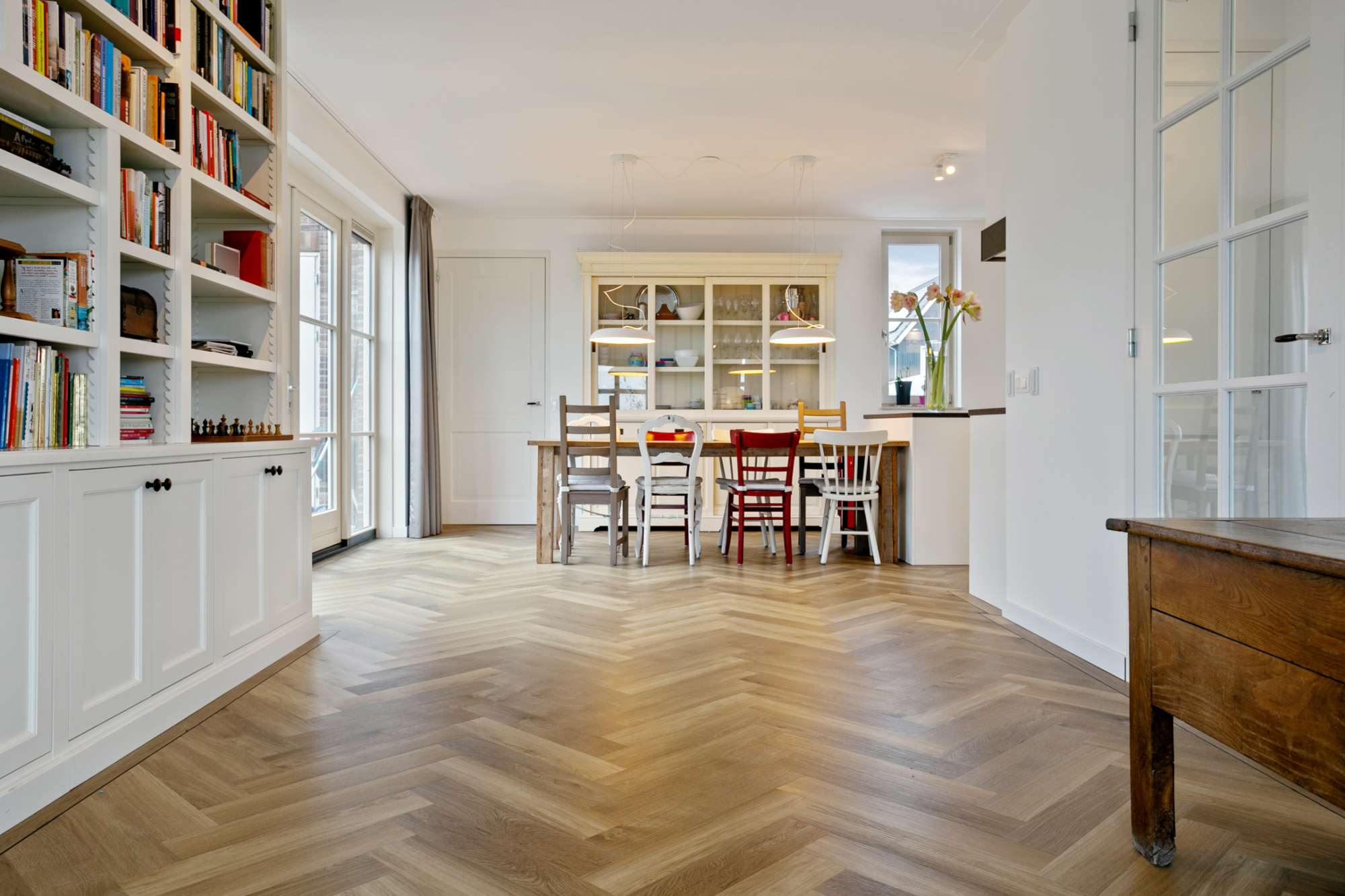 visgraatvloer Parva Plus Warm Sycamore