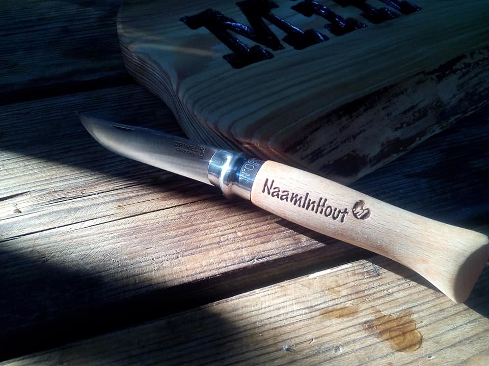 Opinel No.9 met naam of logo