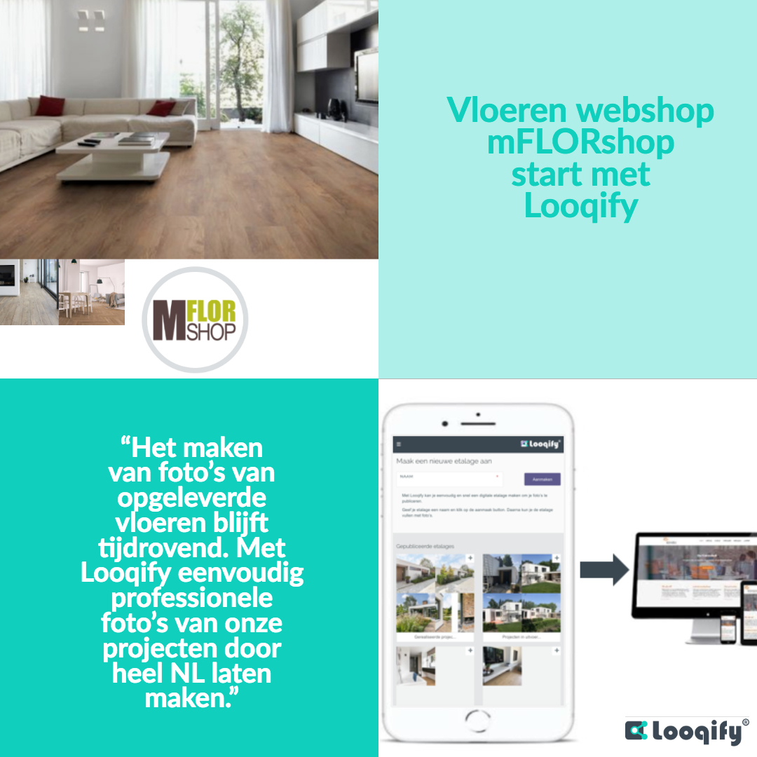 mFLORshop: het maken van foto's van opgeleverde vloeren blijft tijdrovend