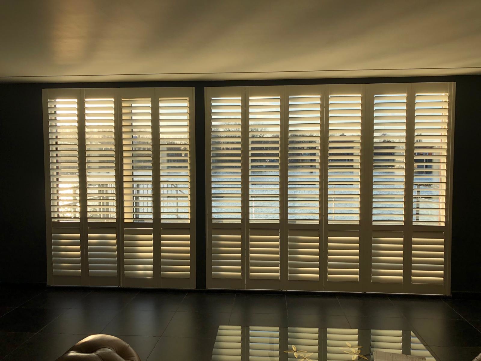 Jasno shutters voor schuifpui